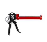 PENNELLIFICIO 2000 | Pistolet professionnel pour silicone, poignée en aluminium avec manille de support en plastique, cartouches pour scellant de 280 ml ou 310 ml