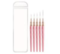 Pens for Painting Fingernails, Markers, Precision Liner, Fine Tip Detail Brush, UV Gel Painting with Soft Bristles, Tools, Design Accessories for Professionals and DIY