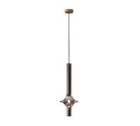 Penta Wonder Medium Sospensione Pendelleuchte, or mat, verre fumé