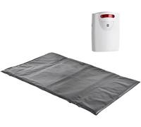 PENTATECH Tapis de contact avec alarme sans fil TMF01 noir 95 dB 33621