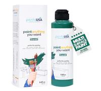 PENTAUSA Peinture Multisupport - Pour Bois, Armoires de Cuisine, Céramique, Métal, Carrelage - Mate, Lavable & Sans Apprêt (Émeraude, 250 ml)