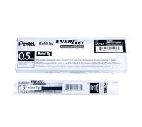 Pentel 0,5 mm EnerGel Permanent Recharges d'encre - ENCRE noire (lot de 12 recharges)