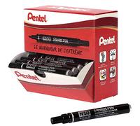 PENTEL 10266 Marqueur Permanent N50 Pointe Ogive 4,3mm Tracé 2,2mm Assorties