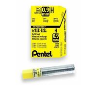 Pentel 509-H Lot De 12 Etuis De 12 Mines Pour Porte-Mines 0,9 Mm