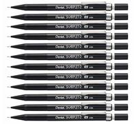 Pentel A125-A Sharplet Lot de 12 porte-mines avec 2 mines HB 0,5 mm