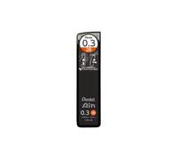 Pentel Ain Leads Recharge pour stylo mécanique | 0,3 mm | 2 B | 25 pièces