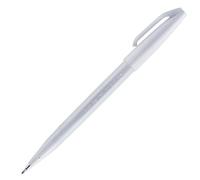 Pentel Arts Brush Sign Pen SES15C-N2X, Feutre pinceau, Gris clair