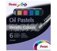 Pentel Pastels à l'huile PHN-F6 métallisés set de 6