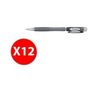 Pentel Ax105-Ao - Porte-Mines Économique Fiesta - 0,5 Mm - Noir - Paquet De 12 Pcs