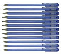 Pentel BK77AB Superb Lot de 12 stylos à bille anti-bactérien conformes aux normes européennes 0,7 mm Noir