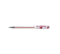 Pentel BK77S-B Lot de 12 Mini Stylos bille pointe métal 0,7 mm