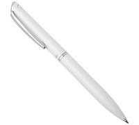 Pentel BL2007 EnerGel Philography 0,7 mm tige métal blanc perle dans un coffret cadeau