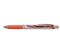 Pentel BL77-F Stylo roller gel EnerGel avec mécanisme d'impression, 1 pièce, 0,7 mm Orange