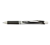 Pentel BL77E-AX EnerGel Eco Stylo à encre gel avec mécanisme d'impression 79% de matériaux recyclés, couleur noire