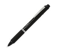 Pentel BLC35A EnerGel 3 Stylo à encre gel multifonction, 3 encres, noir, bleu et rouge (0,5 mm), ligne fine, corps noir (un stylo)