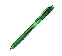 Pentel BLN105-D EnerGel-X Stylo roller rétractable à encre gel liquide, 0,5 mm, vert