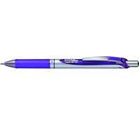 PENTEL Lot de 3 Stylos Roller encre gel rétractable ENERGEL BL77 Pointe 0,7 mm lilas