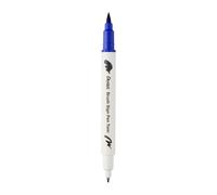 Pentel Brush Sign Pen SESW30C Lot de 2 feutres à pointe pinceau, bleu