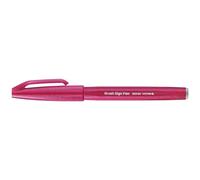 Pentel Stylo pinceau Bordeaux