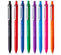 Pentel BX467 Izee boule à pression 0,7 mm pack 8 couleurs ass.ti