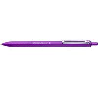 Pentel BX467 Stylo à bille à clipser Izee 0,7 mm violet, 12 pièces