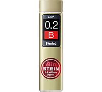 Pentel C272W-B Mines pour Porte-mines Tracé 0,2 mm Densité B