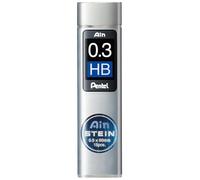 Pentel C273-HB Lot de 12 Etuis de 15 mines 0,3mm HB pour porte-mines
