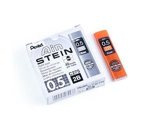 Pentel C275-2B Lot de 12 Etuis de 40 mines 0,5mm 2B pour porte-mines