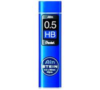 Pentel Mines fines pour porte-mines AIN STEIN C275 0,5 mm HB Étui de 40 Bleu