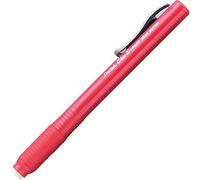 Pentel Clic Gomme rétractable, rechargeable, corps rouge (PENZE22B)