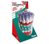 Pentel Correcteur Liquide Bianchetto Micro 7 ml - Présentoir 36 Pièces