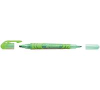 Pentel E-Line2 Lot de 10 Surligneurs Bi-Pointe Fine/Biseautée Vert