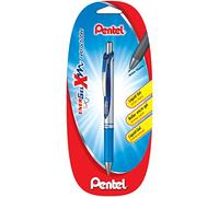 Pentel Energel BL77 Roller encre gel rétractable pointe moyenne 0,7 mm, Blister x1 Bleu
