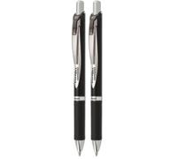 Pentel EnerGel Document BLP77-AX Roller gel, noir, largeur de trait de 0,7 mm, Mécanique d'impression, Rechargeable, étanche, Encre résistante à la lumière à l'épreuve des documents selon ISO 27668-2