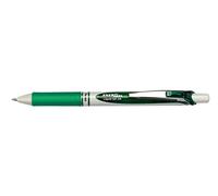 Pentel Stylo roller à encre gel EnerGel BL77 Eco rétractable vert