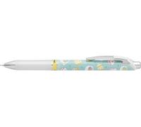 Pentel EnerGel Kawaii BLN75KW35-C Lot de 12 rouleaux de gel liquide Bleu 0,5 mm