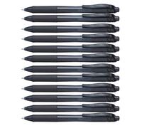 Pentel Energel Lot de 12 Rollers gel rétractable pointe 1 mm Noir