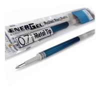 Pentel Energel Lot de 2 recharges pointe métal LR7 - BL77/BL57/BL37 0,7 mm