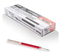 Pentel EnerGel LR7 Lot de 12 recharges pour stylo gel 0,7 mm Corail