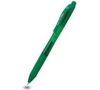 Pentel Lot De 12 Stylos Roller Encre Gel Rétractable Energel X Bl107 Pointe 0,7 Mm Vert