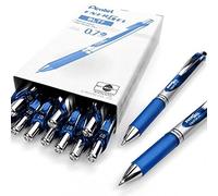 Pentel EnerGel XM BL77 - Lot de 12 stylos à encre gel liquide rétractables - 0,7 mm - 54 % recy leu