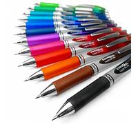 Pentel EnerGel XM BL77 Lot de 12 stylos à encre gel liquide rétractables, 0,7 mm, 54 % recyclé