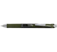 Pentel EnerGel XM BL77A2 Stylo à encre gel rétractable Indigo Noir