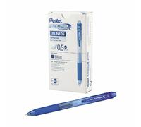 Pentel EnergelX Rollers Gel Bleu - Lot de 12