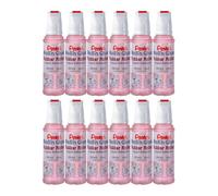 Pentel ER153-P Lot de 12 Colles Liquides Inodores et transparentes - Flacon Rose - 30ml
