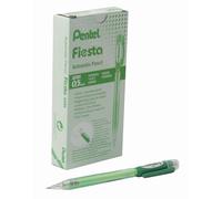 Pentel Fiesta Boîte de 12 porte-mines 0,5 mm (Corps vert)
