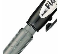 Pentel Porte-mines Fiesta 0,5 mm Corps noir Lot de 12