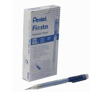 Pentel Fiesta Porte-mines Pointe 0,7mm Corps bleu Lot de 14