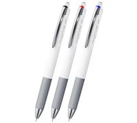 Pentel Floatune Stylo à bille rétractable à pointe extra fine Encre noire bleue rouge