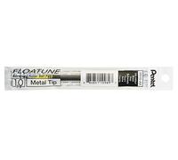 Pentel Floatune YR10 Lot de 12 recharges pour stylo roller 1 mm Noir